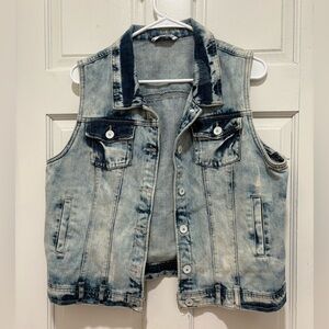 Highway Jeans Blue Denim Top